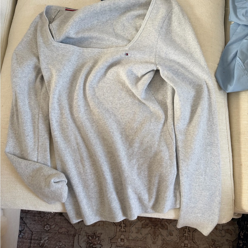 Tommy Hilfiger Gray Women's Sweater